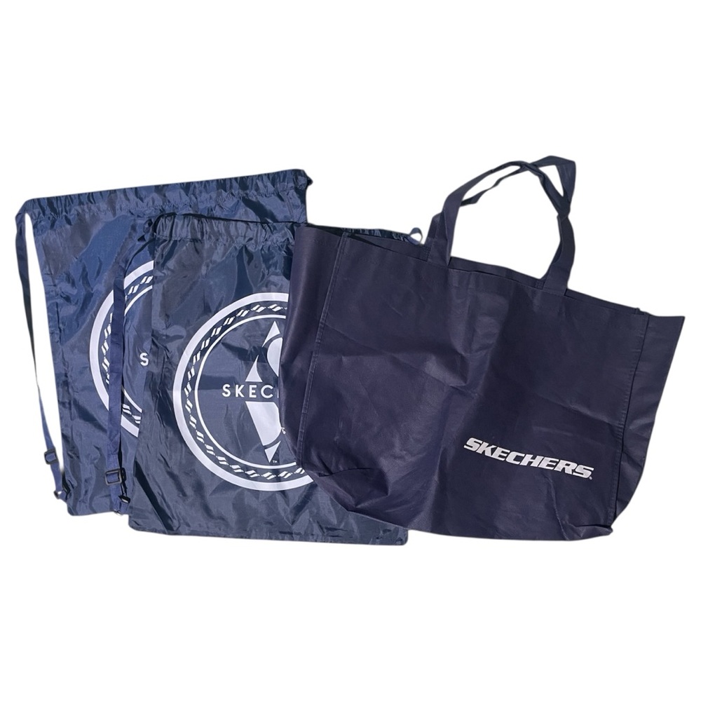 SKECHERS 2 Backpacks & 1 Large Tote Bag